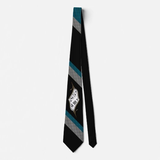 Cravate Piano Zipper (Devant)