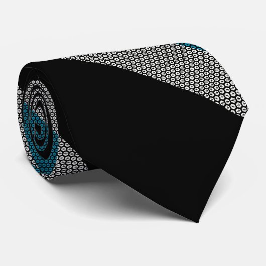 Cravate Piano Zipper (Roulé)