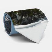 Cravate Pics neigeux du Grand Teton (Roulé)