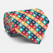 Cravate Pictogramme emblématique d'un banquier professionn (Roulé)