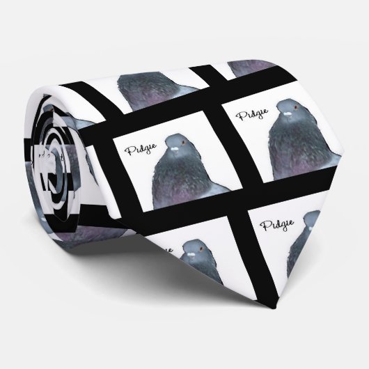 Cravate Pidgie le Pigeon (Roulé)