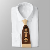 Cravate Pièces de plateau d'échecs (Attaché)