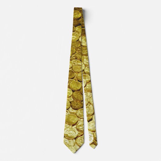 Cravate pièces d'or (Devant)