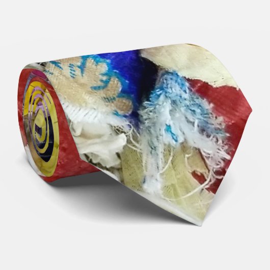 Cravate Pièces textiles Abstraites (Roulé)