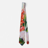 Cravate Pierre-Auguste Renoir - Gladioli (Devant)