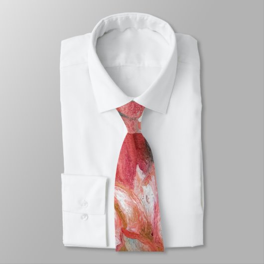 Cravate Pierre-Auguste Renoir - Tulip Bouquet (Attaché)