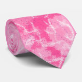 Cravate Pierre rose Abstraite (Roulé)