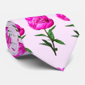 Cravate Pierre rose foncé (Roulé)