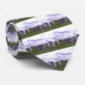 Cravate Pierres psychédéliques (Roulé)