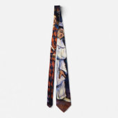 Cravate Pierrot et Arlequin, Mardi Gras par Paul Cezanne (Dos)