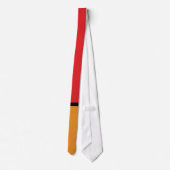 Cravate Piet Mondrian - Composition avec un grand plan rou (Dos)