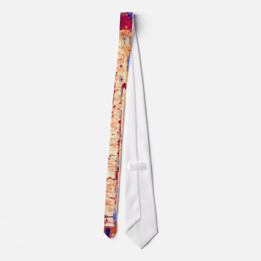 Cravate Piet Mondrian - Phare à Westkapelle (Dos)