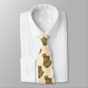 Cravate Pigeon Almond