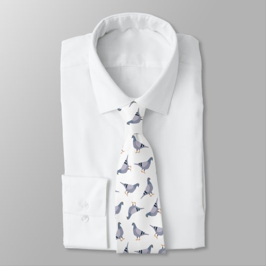 Cravate Pigeons (Attaché)