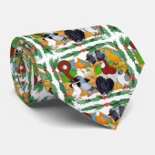 Cravate Pigeons de Christmas (Roulé)