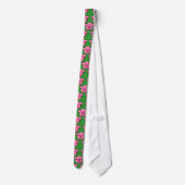 Cravate Piggies roses mignonnes (Dos)