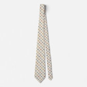 Cravate Pilot Faux Soie | Style Concepteur de Micro Avion (Devant)