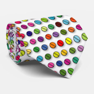 Cravate Pilules multicolores