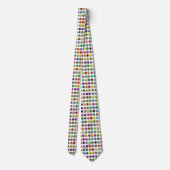 Cravate Pilules multicolores (Dos)