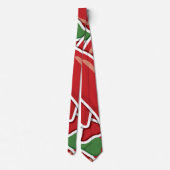 Cravate Piments de piment rouge funky (Dos)
