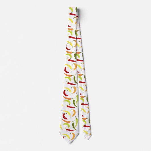 Cravate Piments mexicains de Fiesta (Devant)