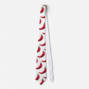 Cravate Piments rouges