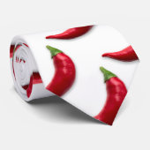 Cravate Piments rouges (Roulé)