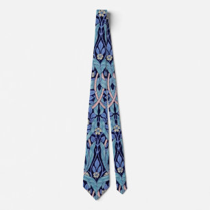 Cravate Pimpernel Blue, William Morris