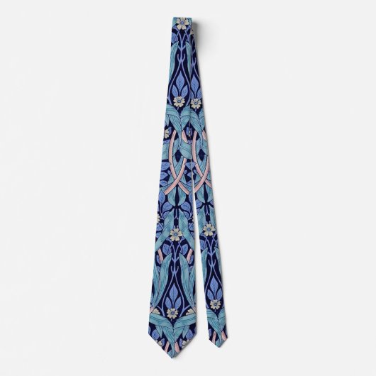 Cravate Pimpernel Blue, William Morris (Devant)