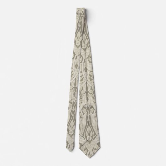 Cravate Pimpernel Ivory, William Morris (Dos)