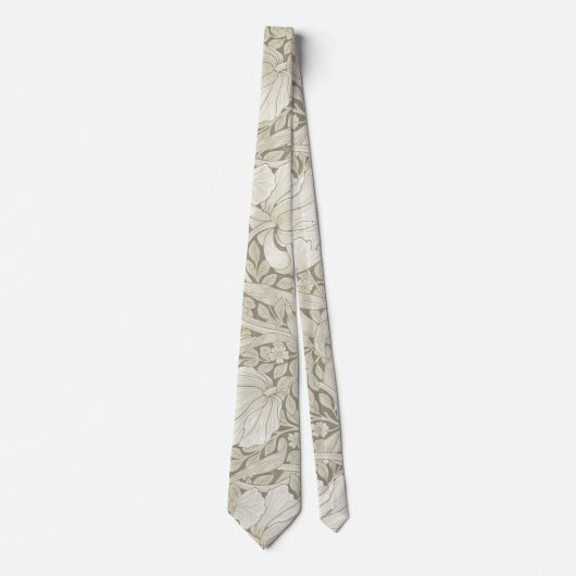Cravate Pimpernel Ivory, William Morris (Devant)
