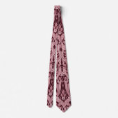 Cravate Pimpernel Maroon, William Morris (Dos)