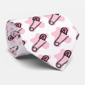 Cravate Pin rose de couche-culotte (Roulé)