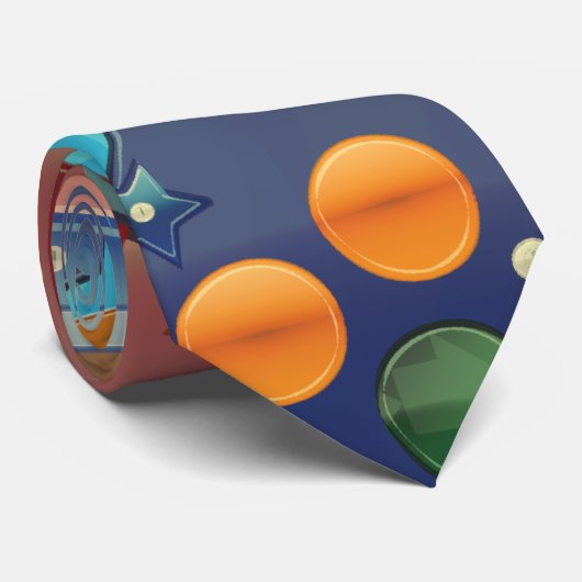 Cravate Pinball (Roulé)