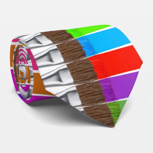 Cravate Pinceaux (Roulé)