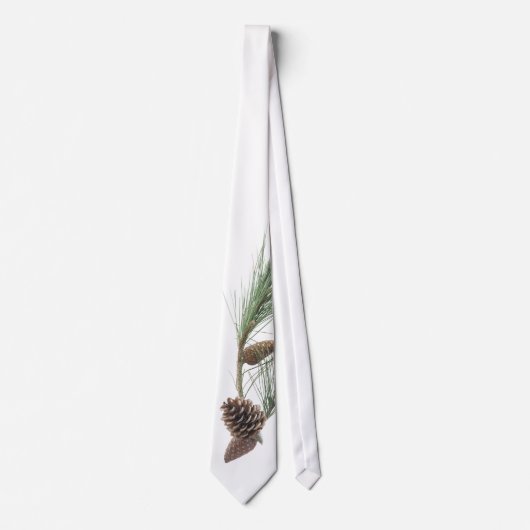 Cravate Pine branch with the cones (Devant)