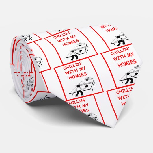 Cravate ping-pong (Roulé)