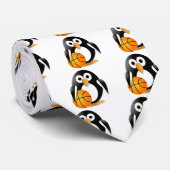 Cravate Pingouin avec un basket (Roulé)