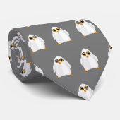 Cravate Pingouin blanc (Roulé)
