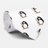 Cravate Pingouin de crème glacée (Roulé)