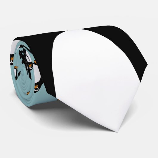 Cravate Pingouin de luxe (Roulé)
