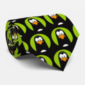 Cravate Pingouin de nouveauté d'amusement dans le (Roulé)