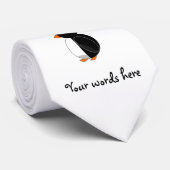 Cravate Pingouin mignon (Roulé)