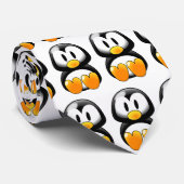 Cravate Pingouin mignon de bébé - Customizeable (Roulé)