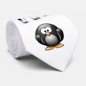 Cravate pingouins (Roulé)