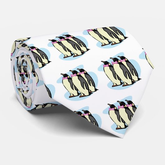 Cravate pingouins à corps (Roulé)