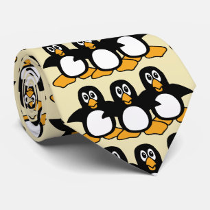 Cravate Pingouins mignons