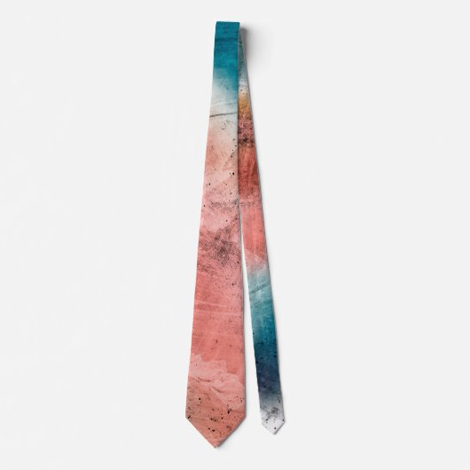Cravate Pink and Blue Metal Textures (Devant)