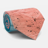 Cravate Pink and Blue Metal Textures (Roulé)