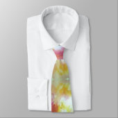Cravate Pink and Yellow Flow H Pattern (Attaché)